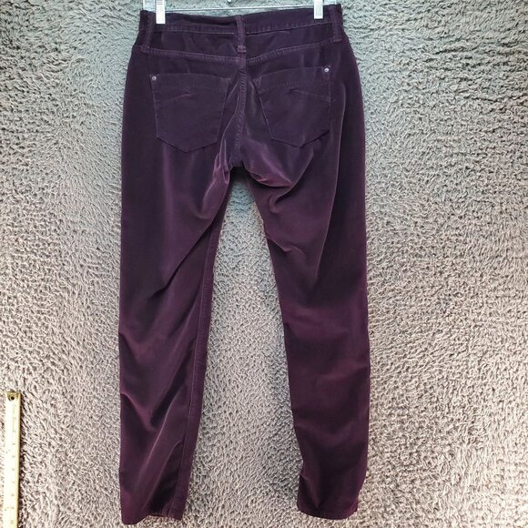 James Jeans Womens 28 Twiggy Purple Skinny Corduroy USA-Made - Picture 8 of 9